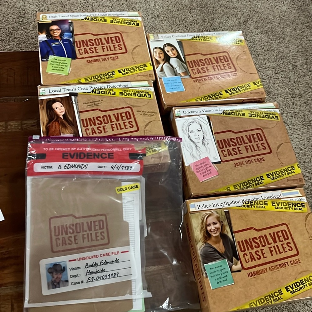 Unsolved case files games
